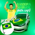 Bandeira Capô Brasil + Brinde (Tamanho Universal)