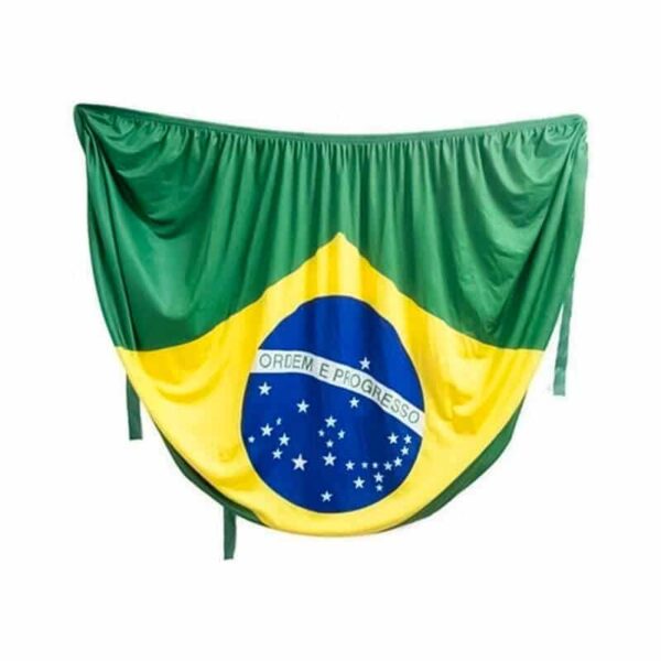 Bandeira Capô Brasil + Brinde (Tamanho Universal)