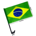 Bandeira Janela Brasil para Carros