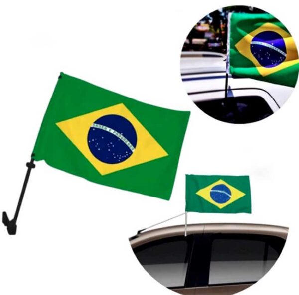 Bandeira Janela Brasil para Carros