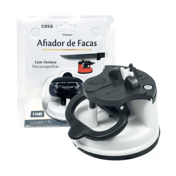 Amolador de Facas com Ventosa