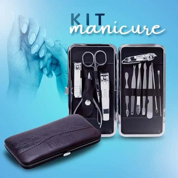 Kit Manicure Cortador de Unhas